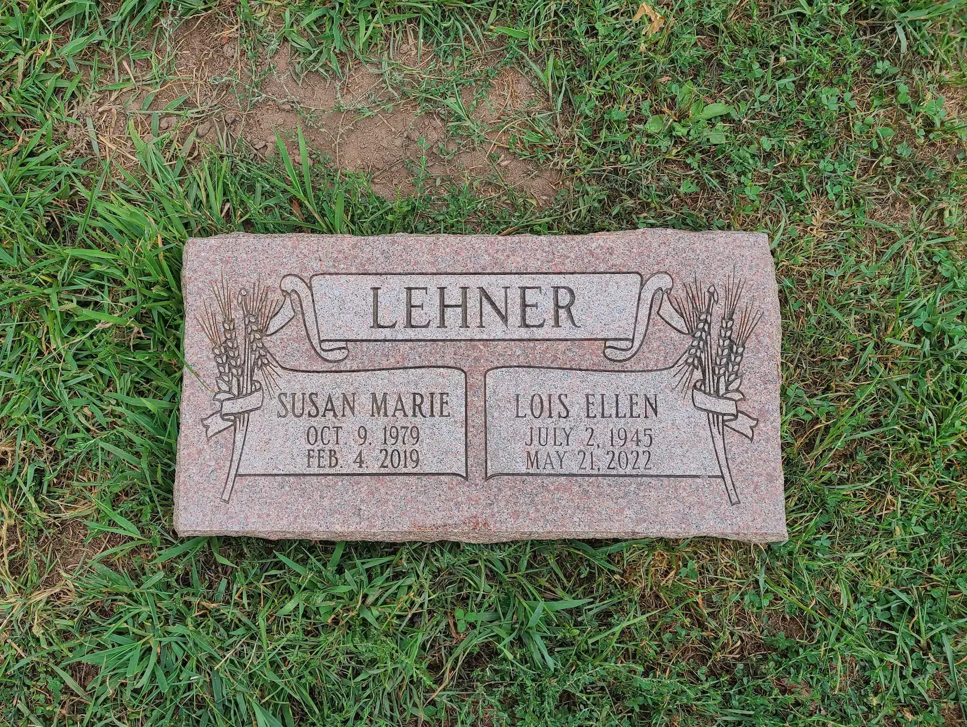 Granite Grave Marker (local) hand-carved by Marker Finder in NJ — image 4
